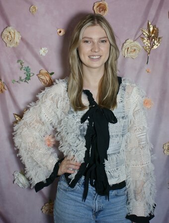 Noël white blouse