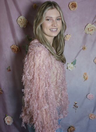 Isabel pink blouse